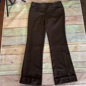 Brown pinstripe Pants